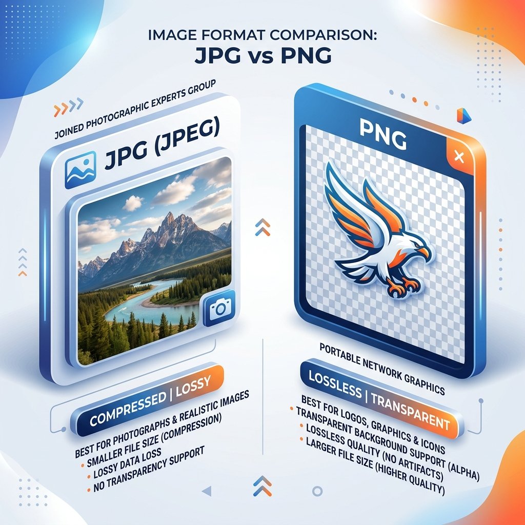 JPG vs PNG: Which format should you use?