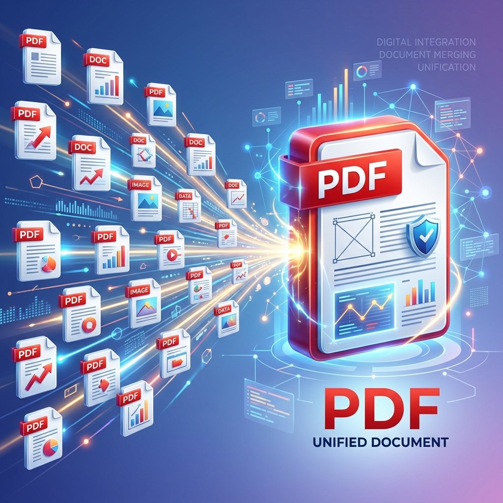 Bahut Saari PDF Files Ko Ek Kaise Karein? (Merge PDF Guide)